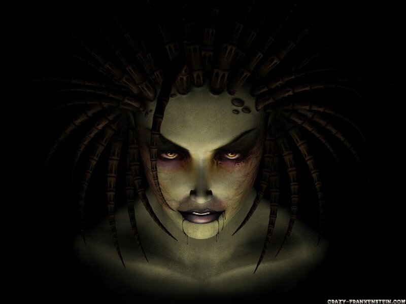 Alien-like Creature Face