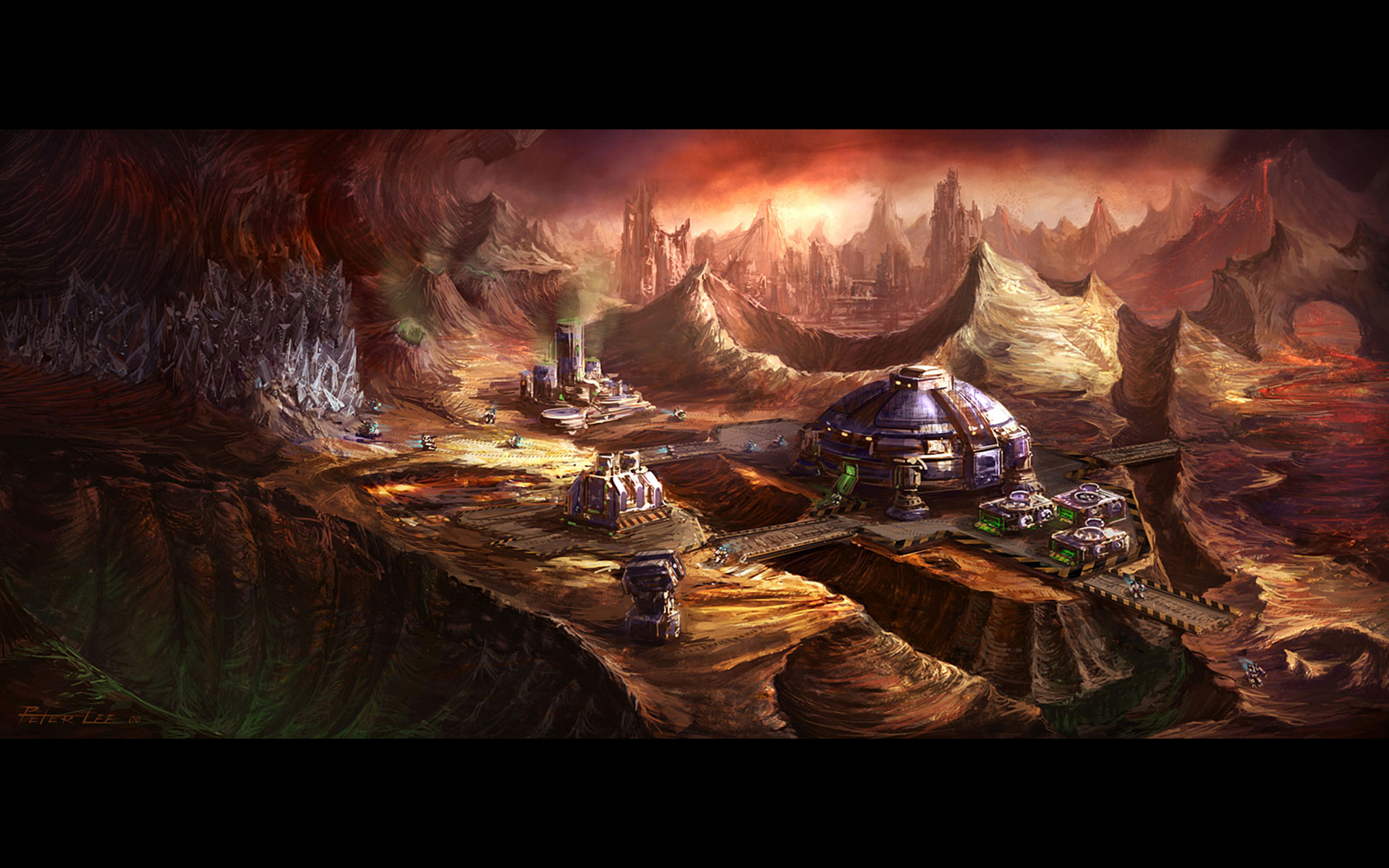 alien mining colony