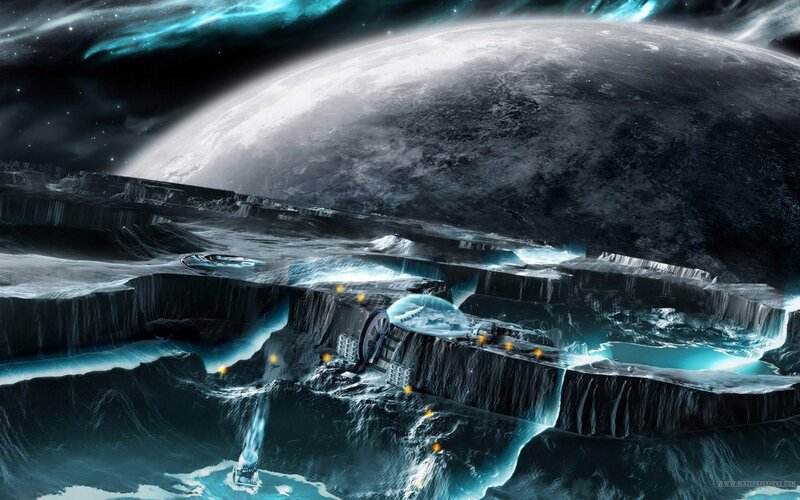 alien moon base