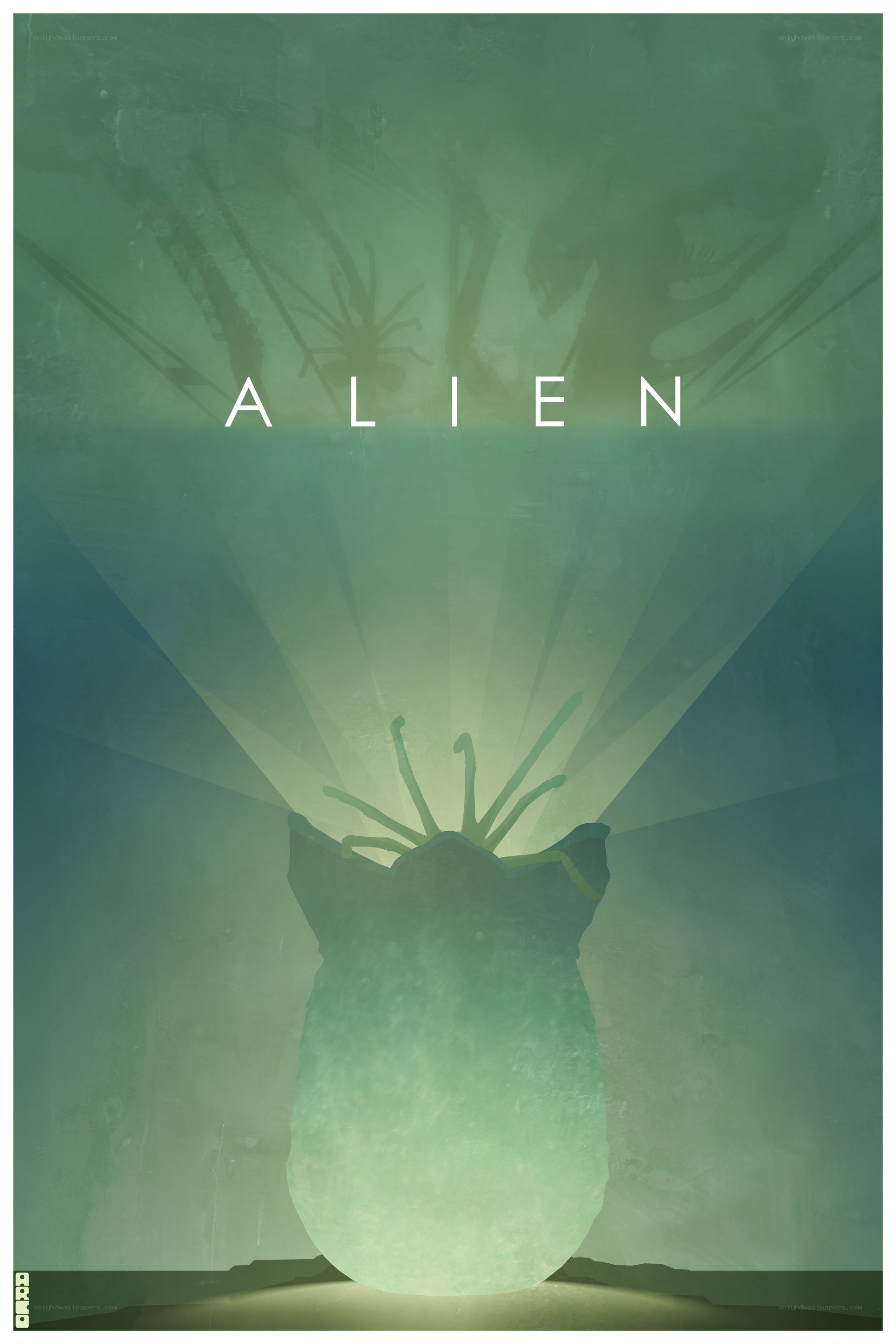 Alien movie poster art