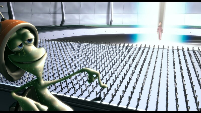 alien on a bed of nails