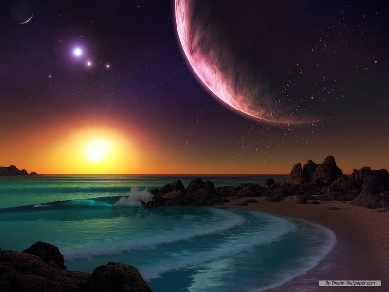 Alien Planet Beach