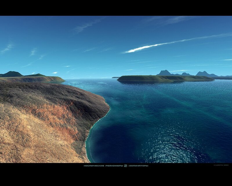 Alien Planet Coastline