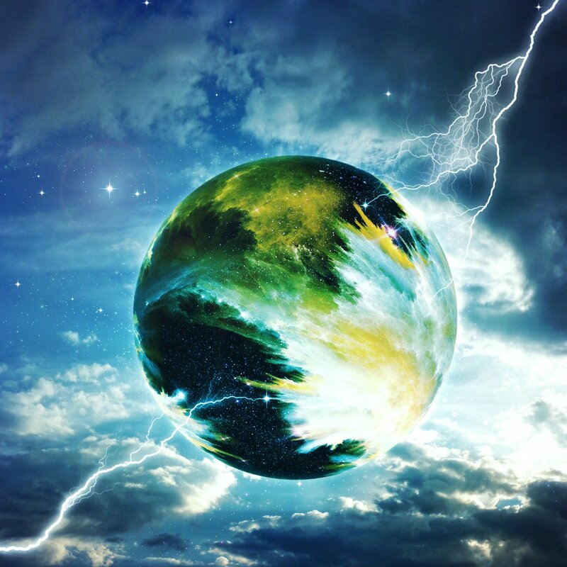 Alien Planet in Storm