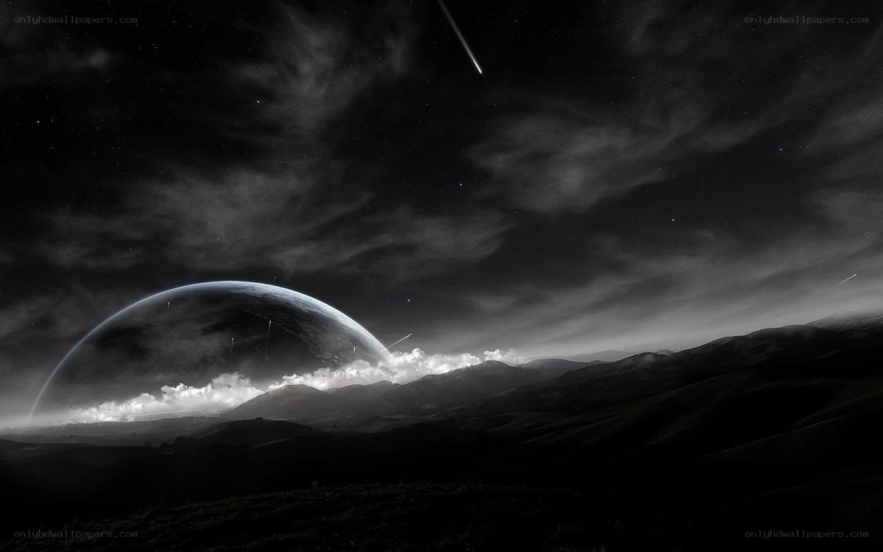 alien planet landscape