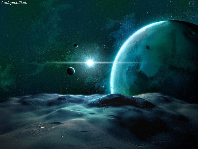 alien planet landscape
