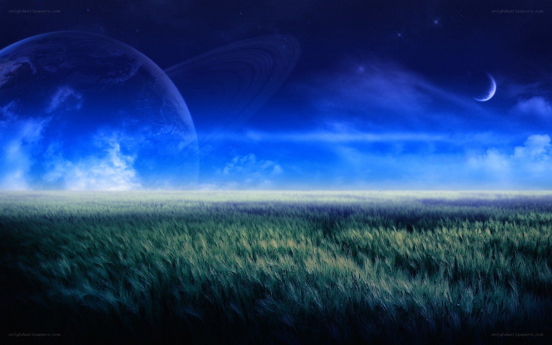 alien planet landscape