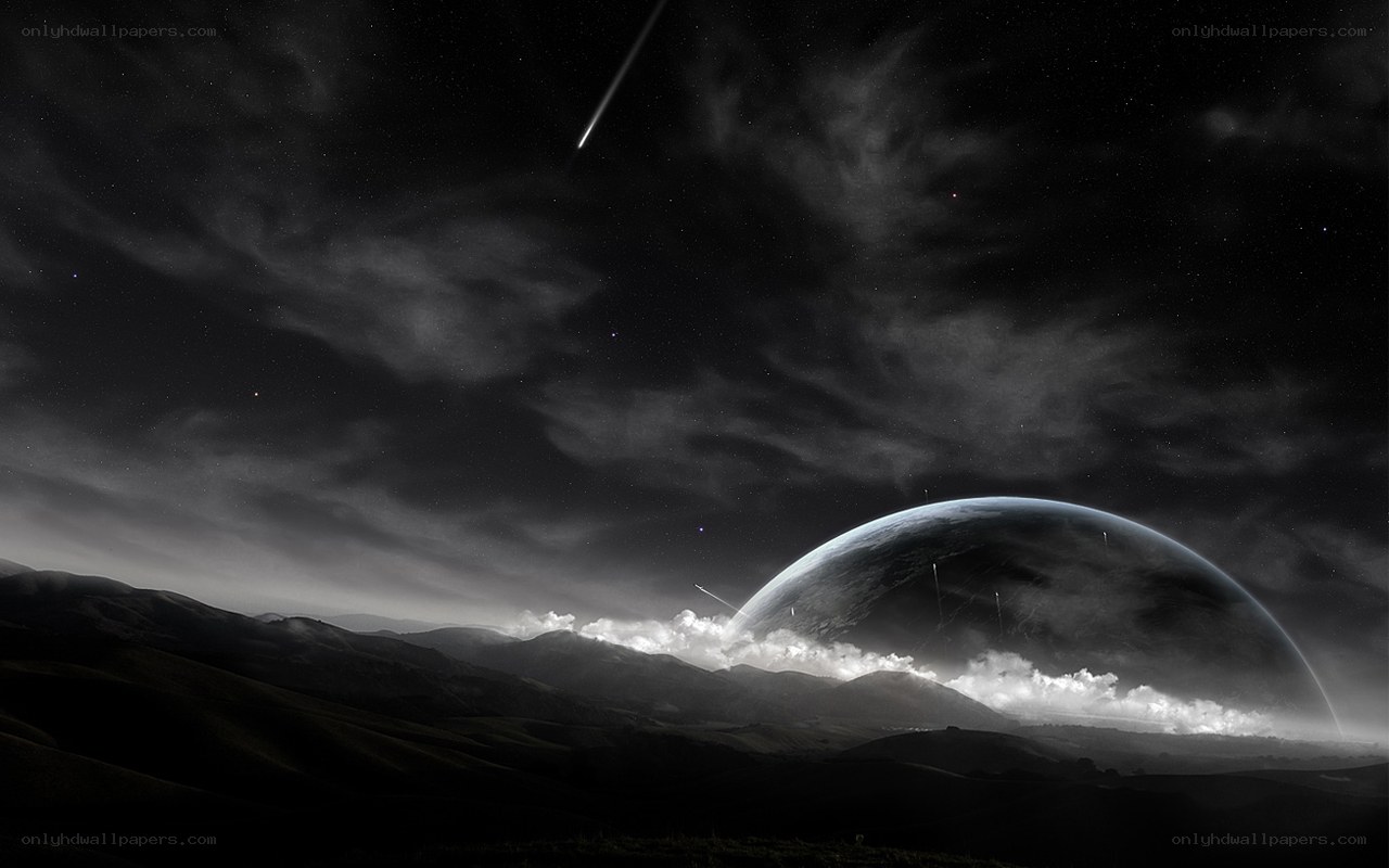 alien planet landscape