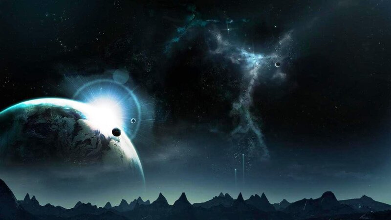 alien planet landscape