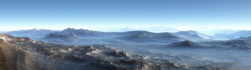 alien planet landscape