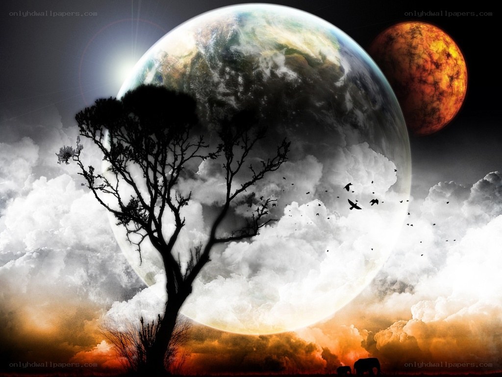 alien planet landscape
