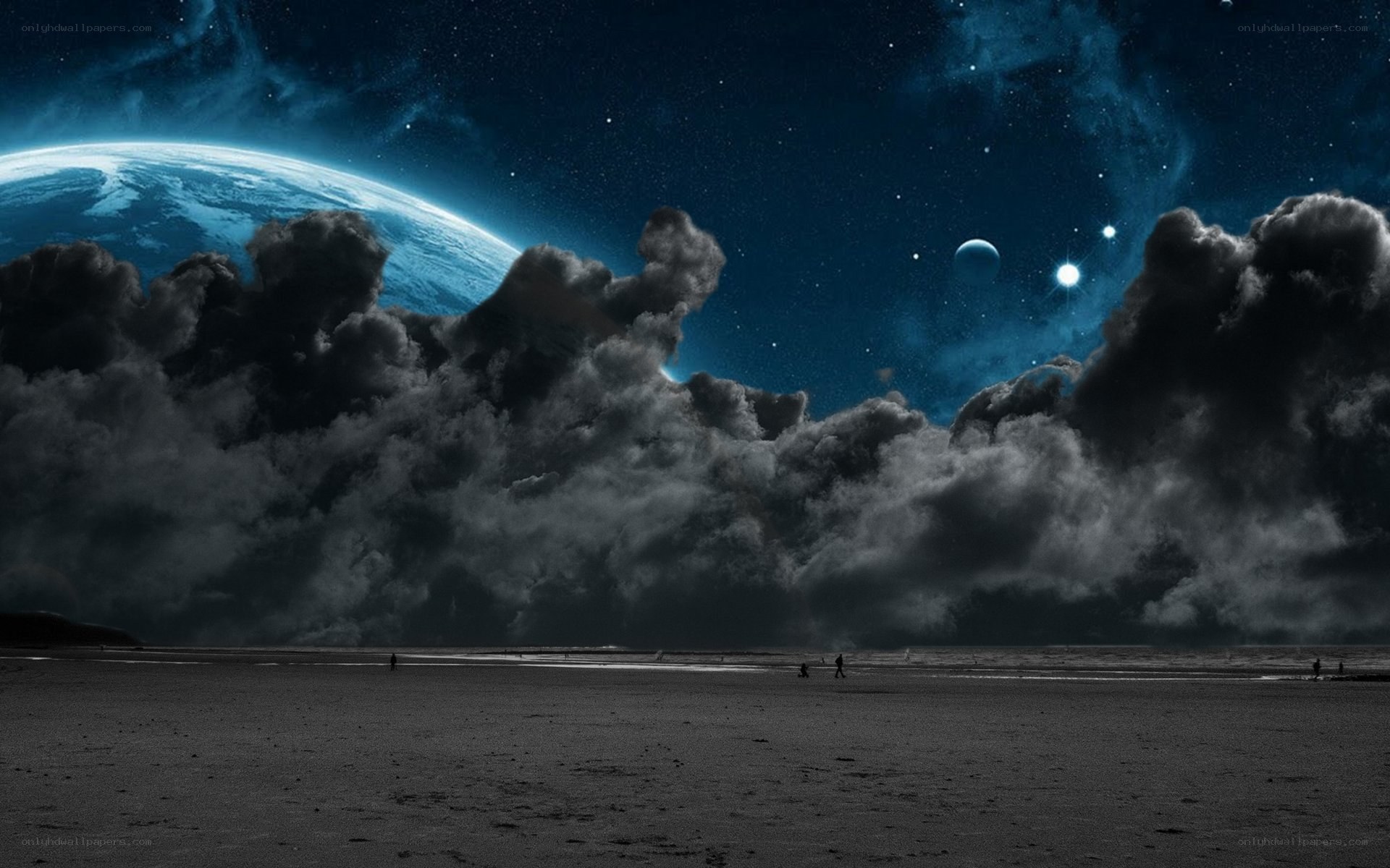 alien planet landscape