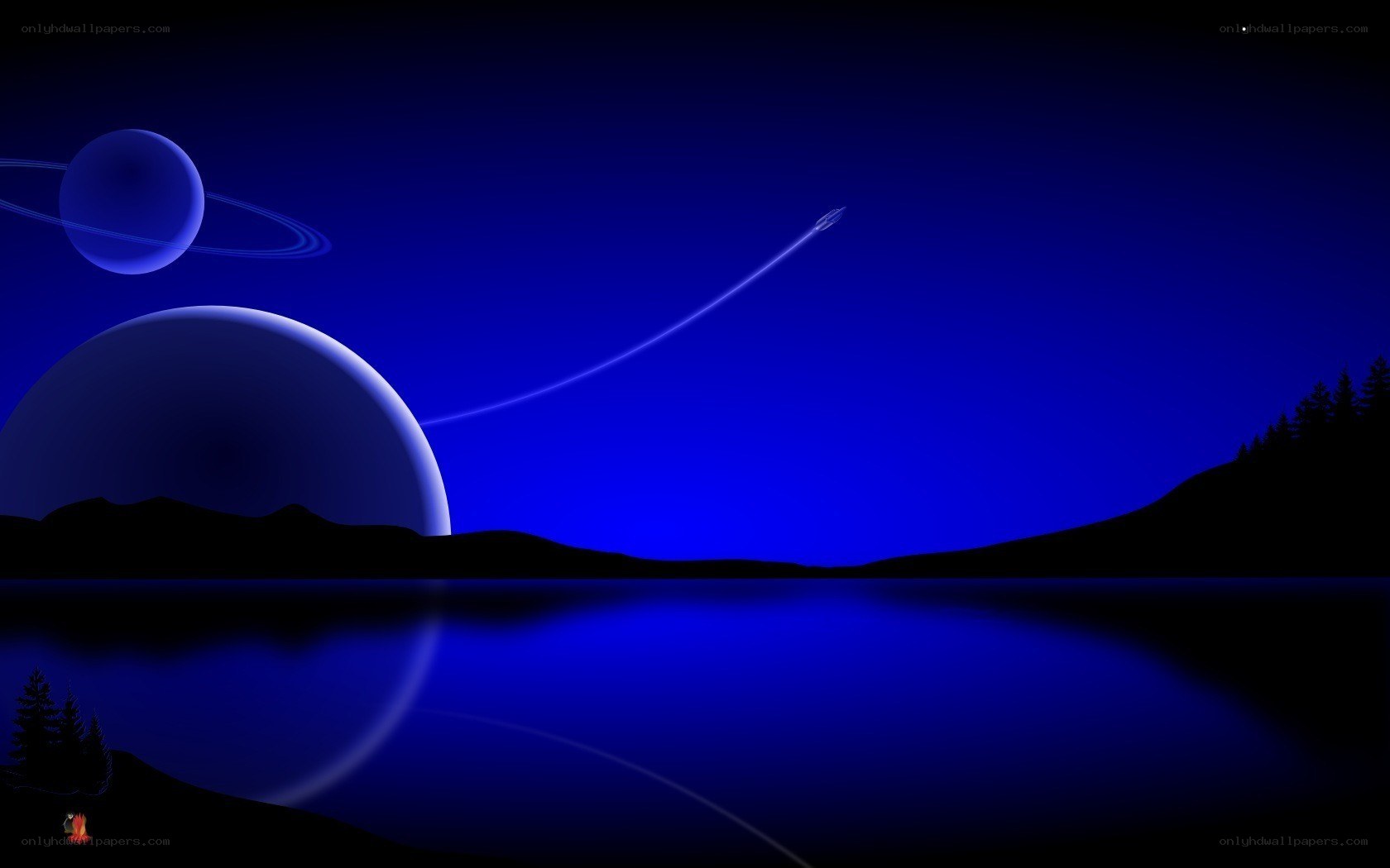 alien planet landscape