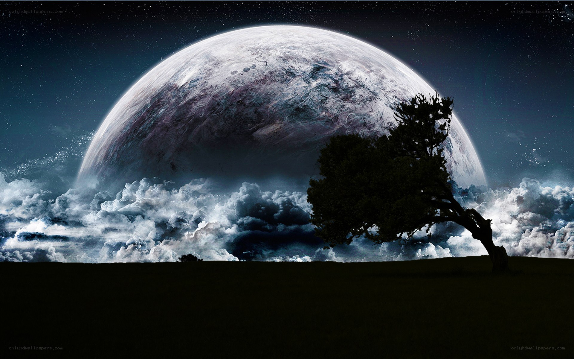 alien planet landscape