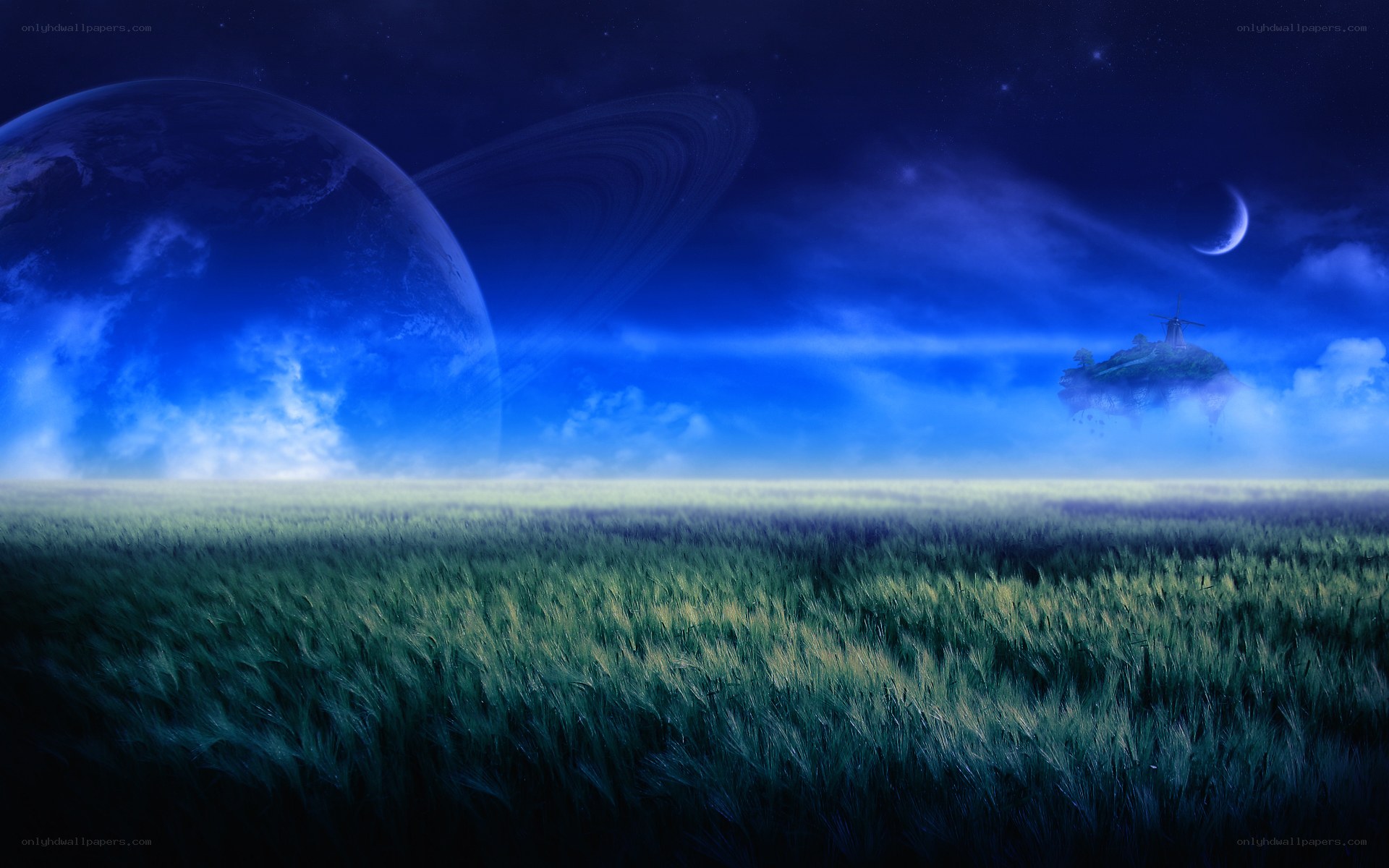 alien planet landscape