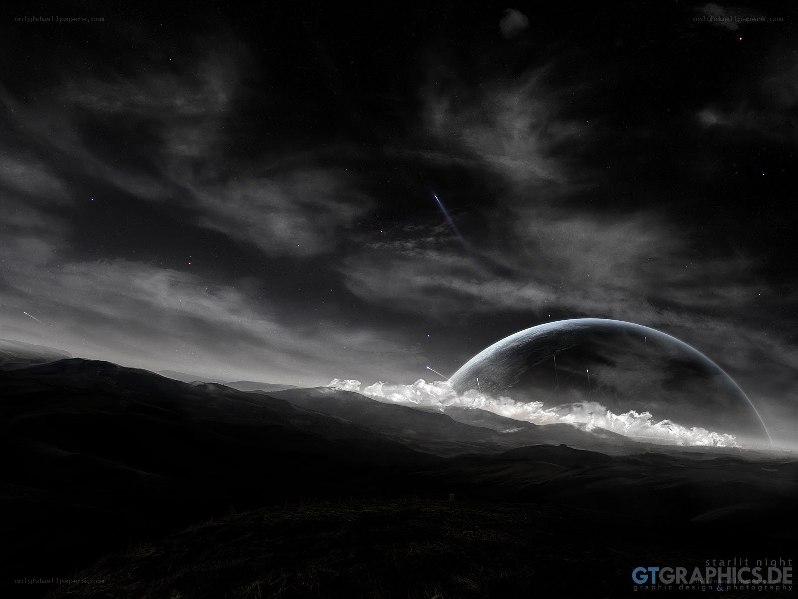 alien planet landscape