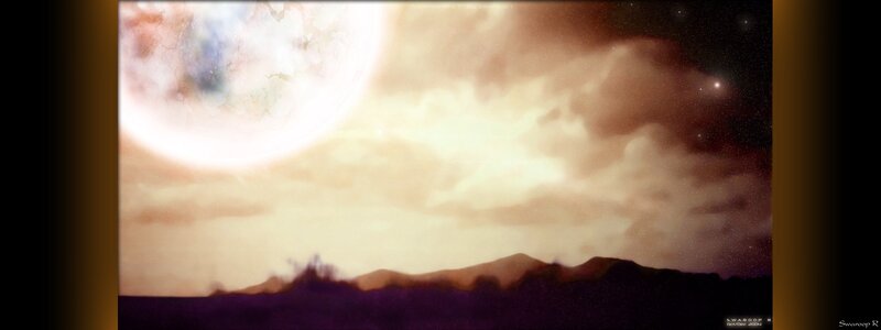 alien planet landscape