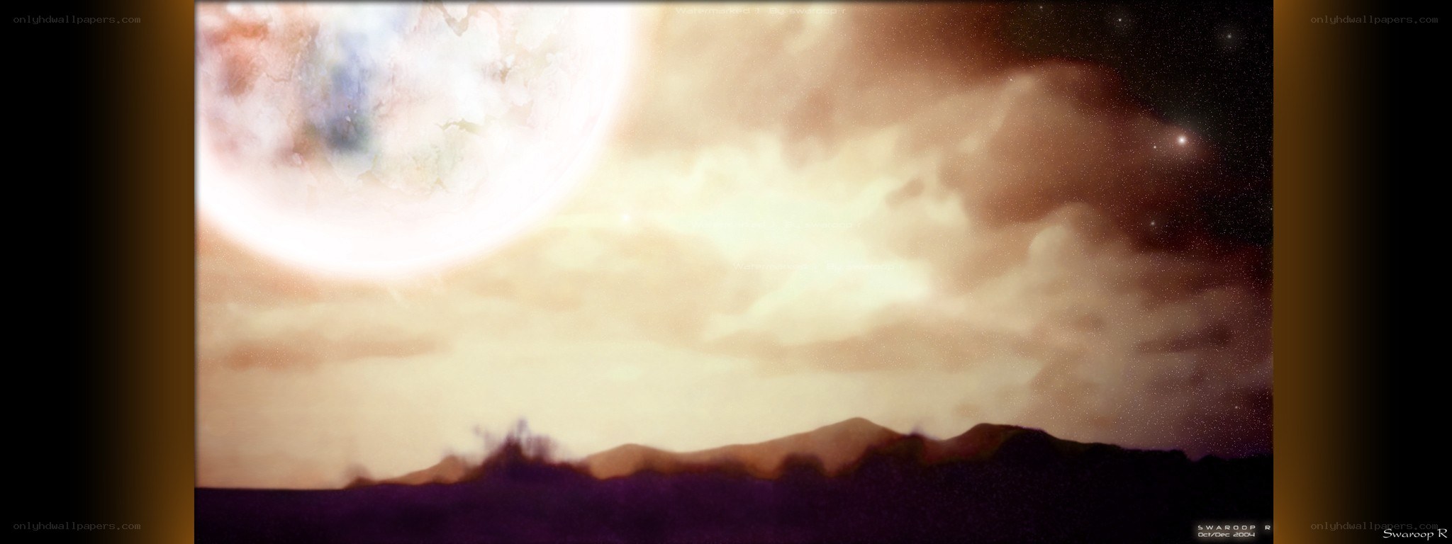 alien planet landscape