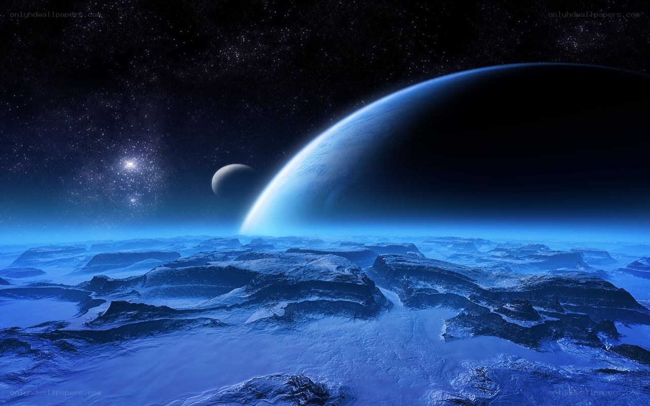 alien planet landscape