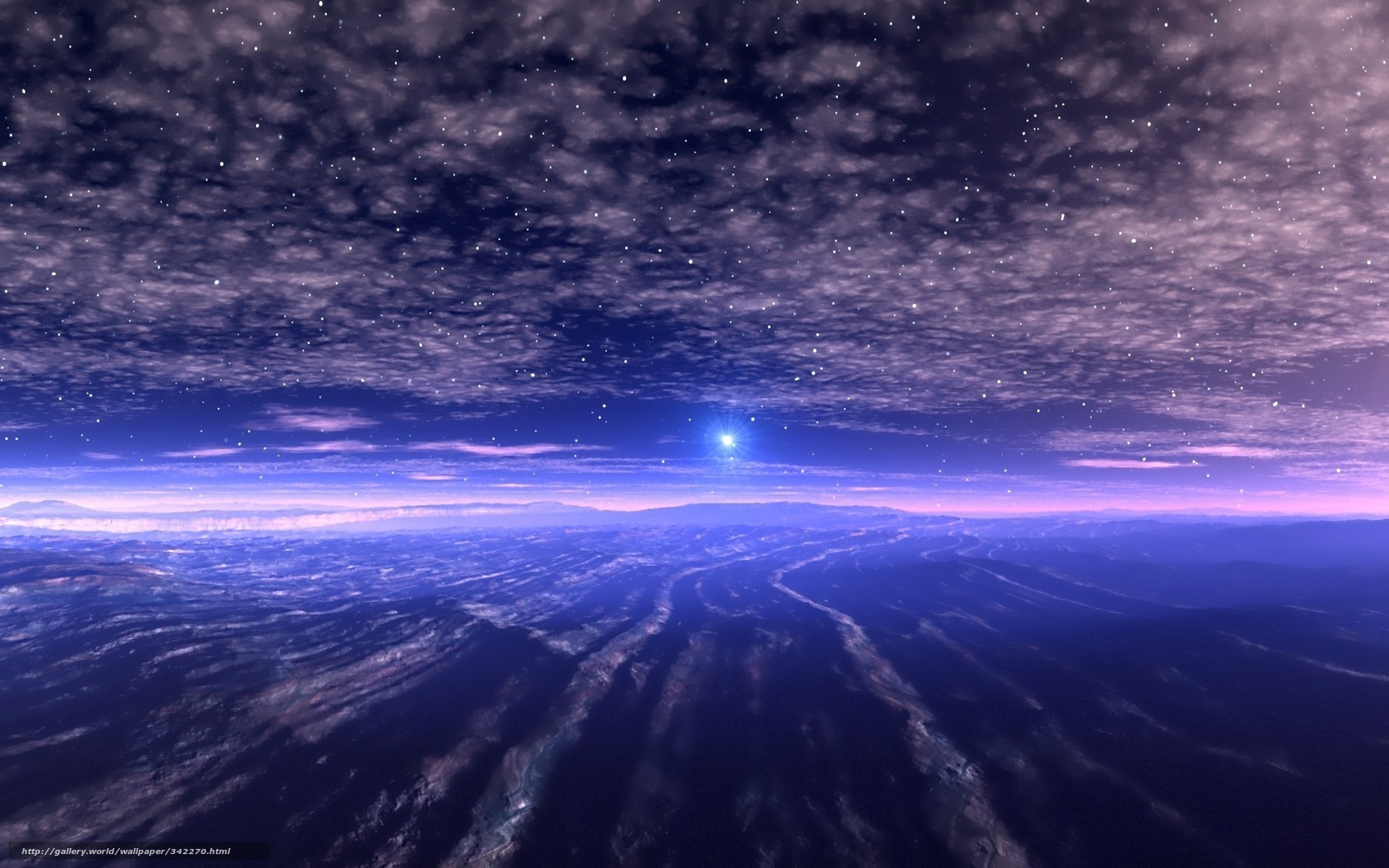 alien planet landscape