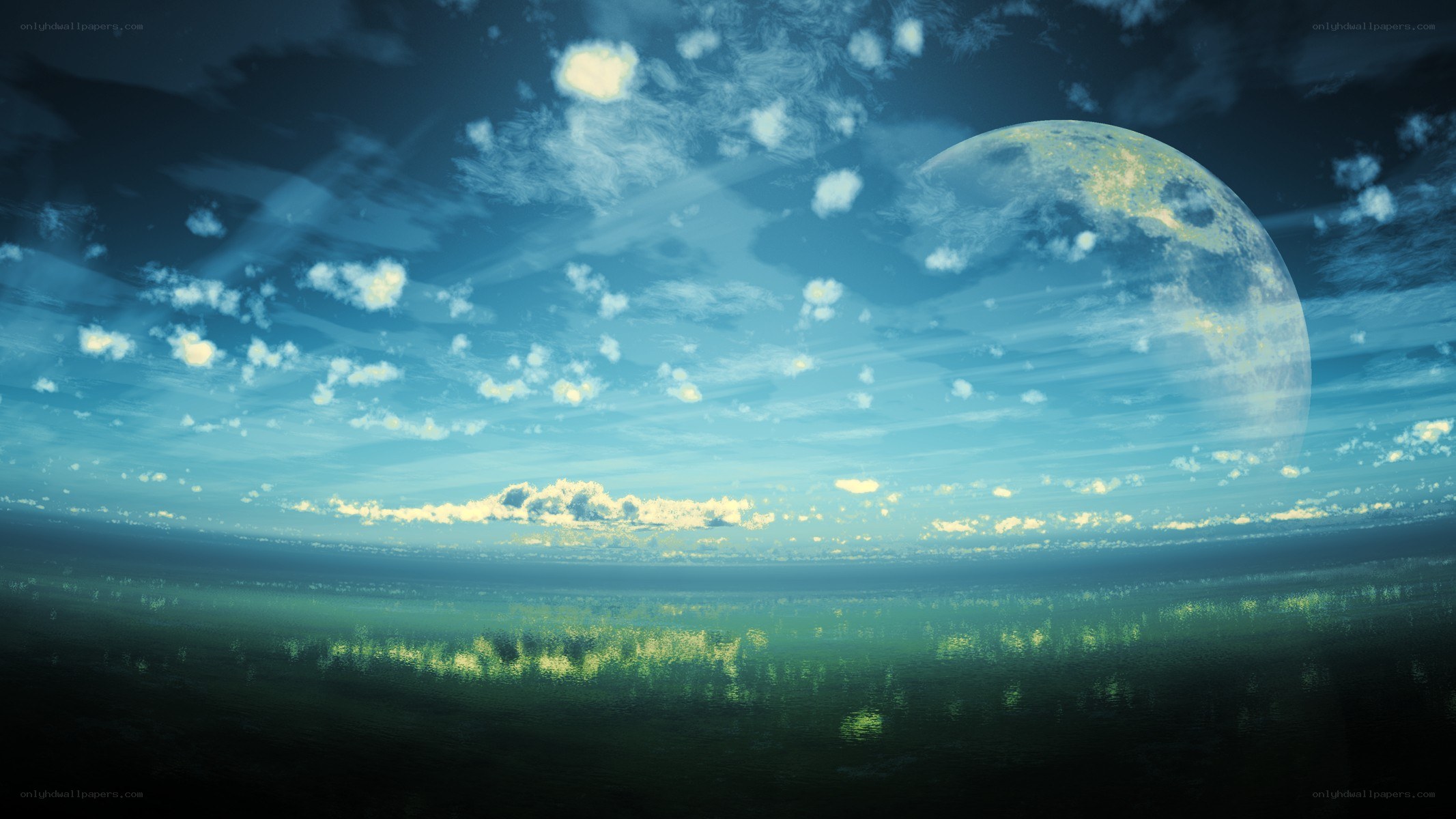 alien planet landscape