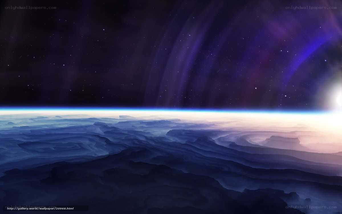 alien planet landscape