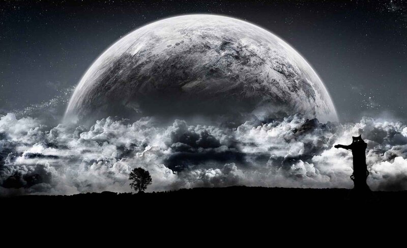 alien planet landscape