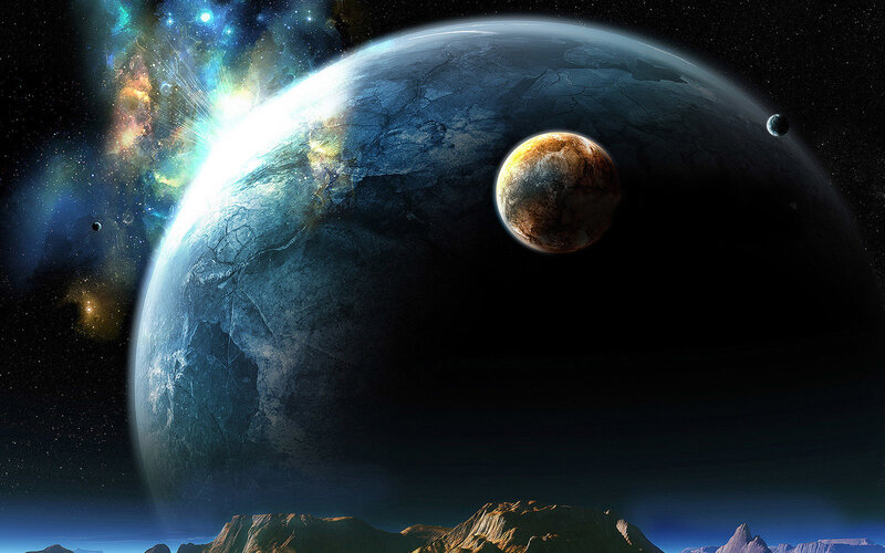 Alien Planet Landscape — Planets