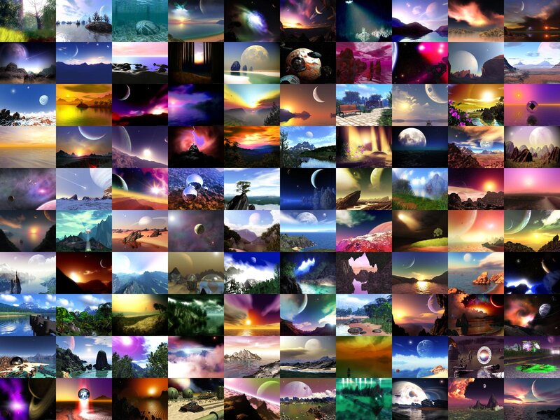 Alien Planet Landscapes