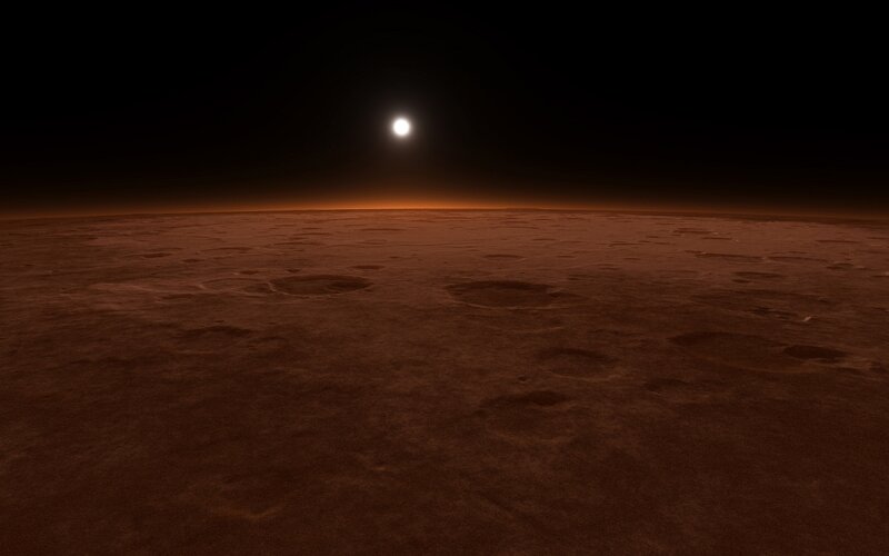 Alien Planet Surface — Brown, Desolate