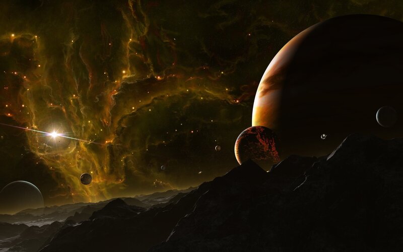 Alien Planets in Nebula