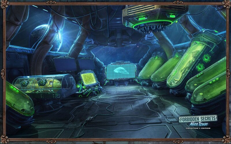 Alien Pods in Spaceship