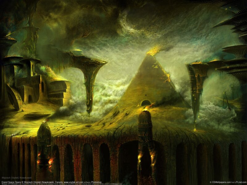 Alien Pyramid City