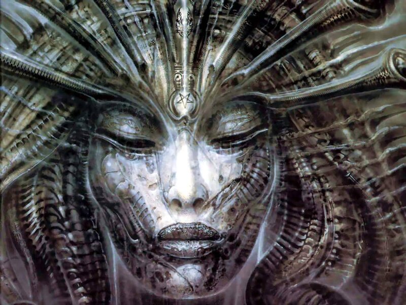 alien queen portrait
