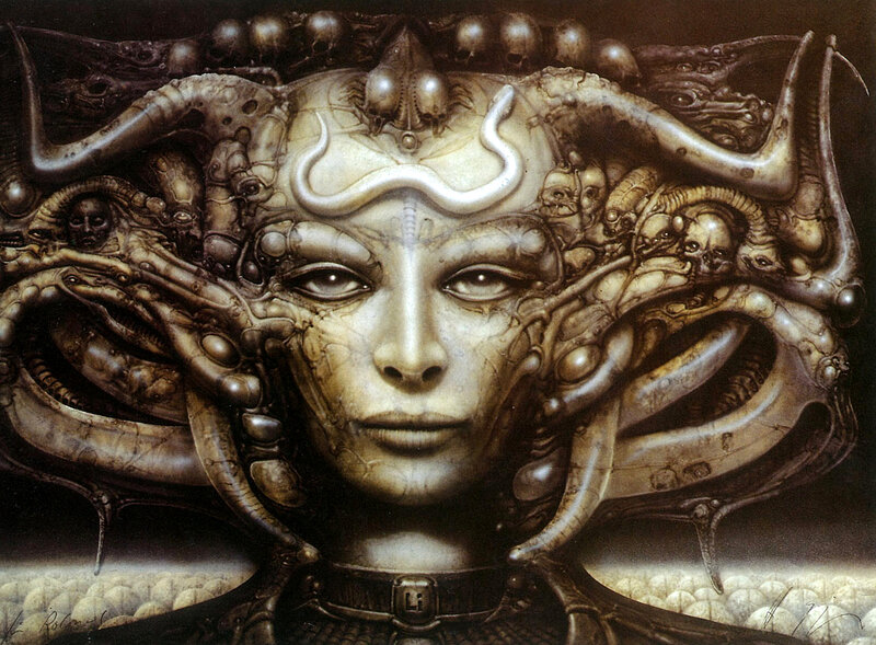 alien queen portrait