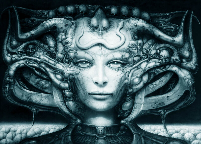 alien queen with tentacles