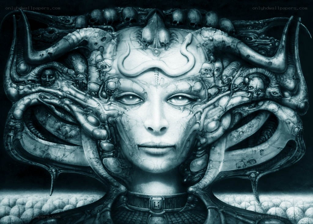 alien queen with tentacles