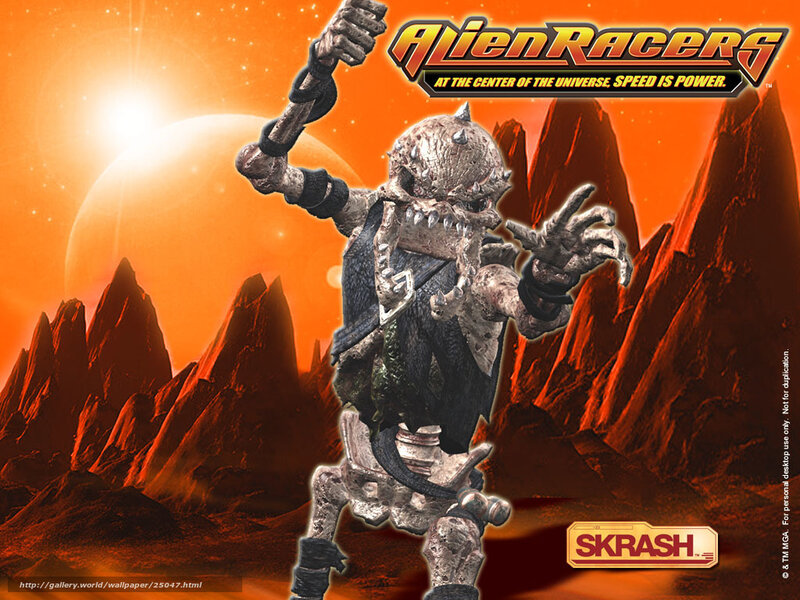 Alien Racers character Skrash