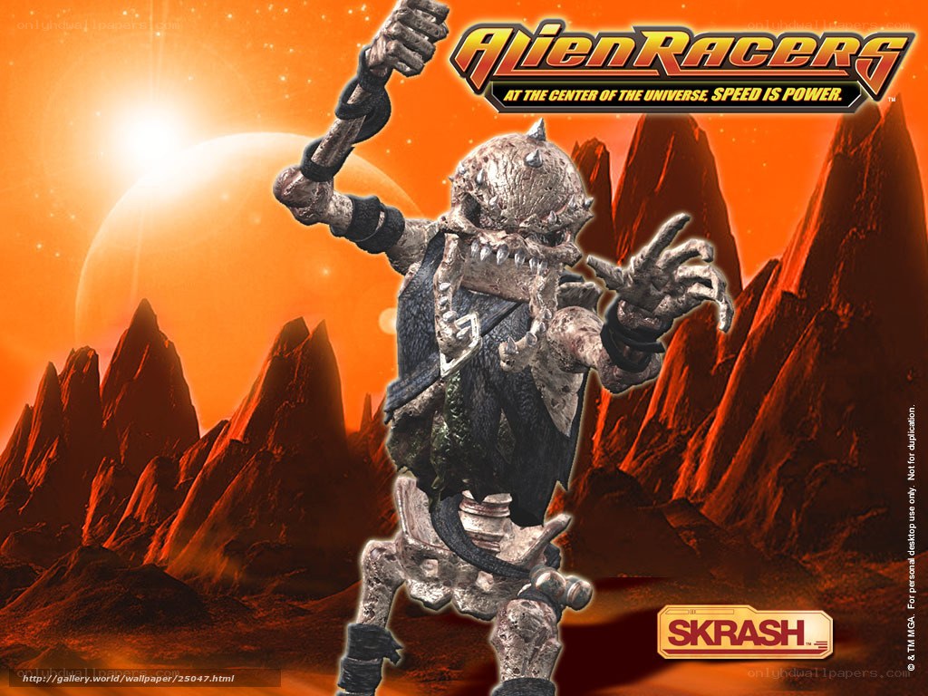Alien Racers character Skrash