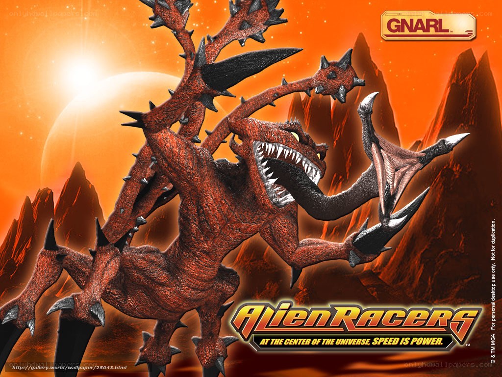 Alien Racers monster artwork