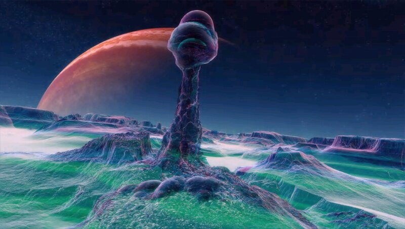 Alien Rock Formation