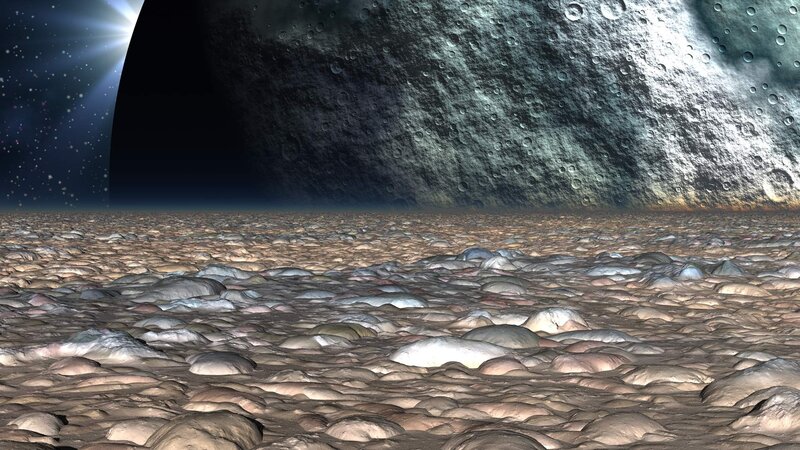 Alien Rocky Surface