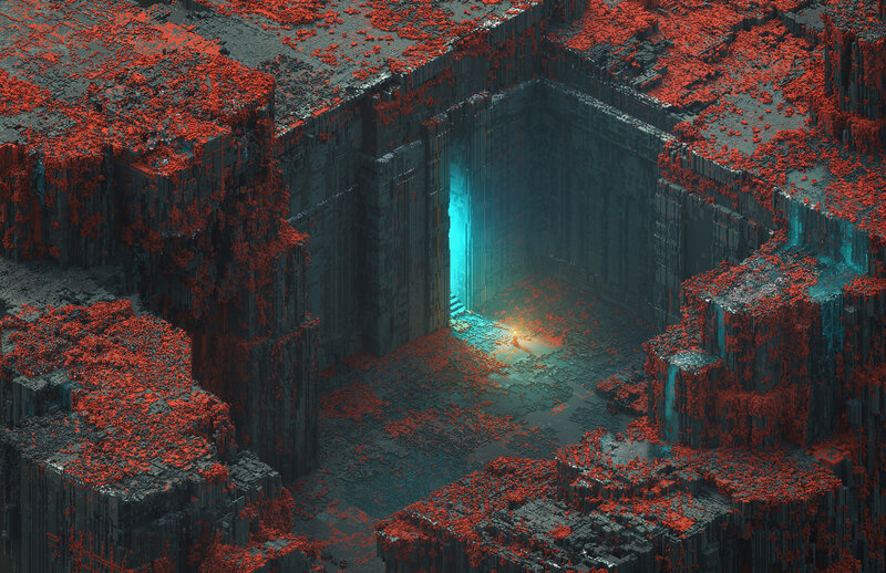 Alien Ruin Entrance