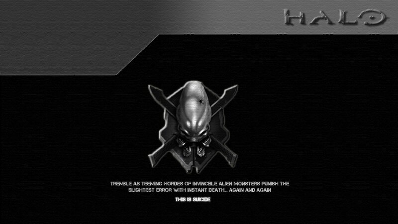 Alien Skull with Swords