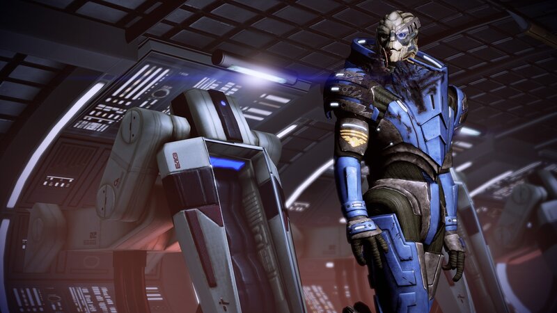 alien soldier in futuristic cockpit