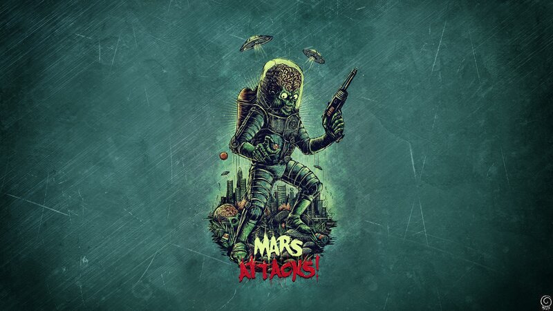 Alien Soldier with Gun