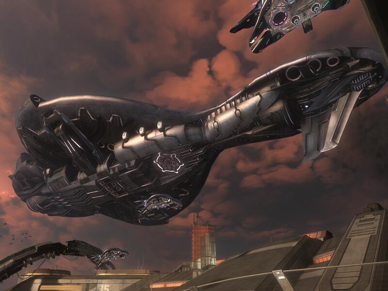 Alien Spacecraft — Gray