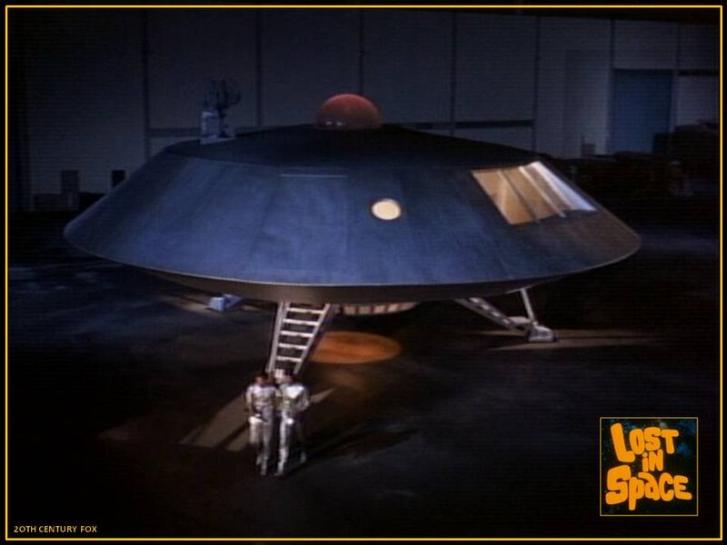 Alien Spacecraft in Hangar