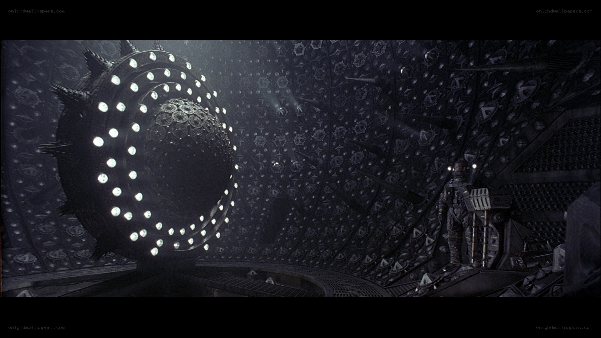alien spacecraft interior