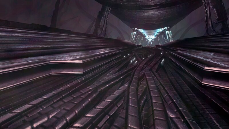 Alien Structure Corridor